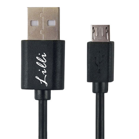 LILLI CAVO MICRO USB PVC 2mt NERO