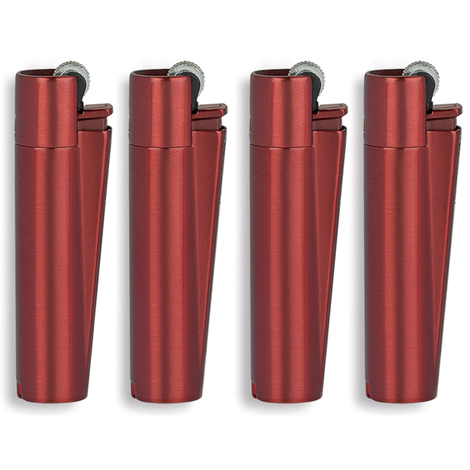 CLIPPER LARGE METAL RED