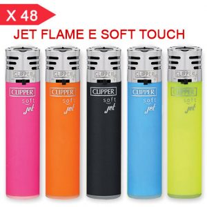 CLIPPER LARGE JET FLAME COLOR SOFT TOUCH